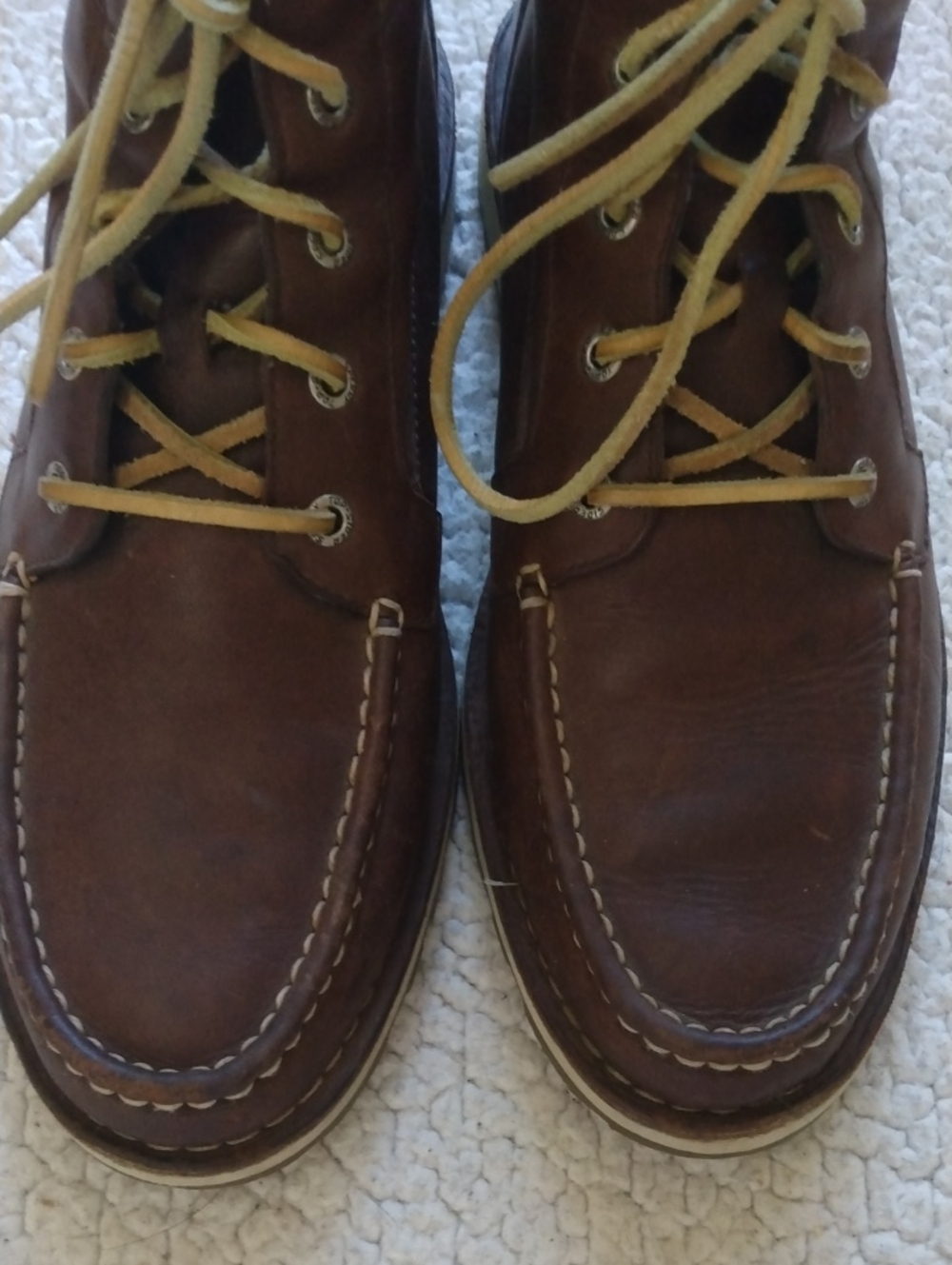 Sperry Brown Leather/Suede Moc Toe Boots 10.5 M - Picture 14 of 14